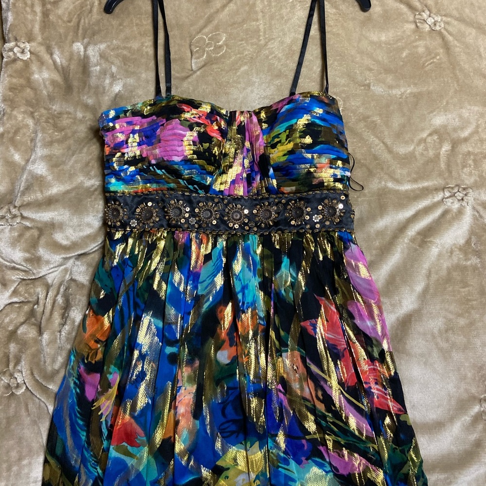 Multicolor Maxi-Dress